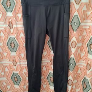 Fabletics Athletic Pants Size Sm/Med Black Stretch